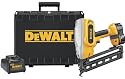 DeWalt DC618K Heavy-Duty XRP 18V Cordless 1-1/4" - 2-1/2" 16 Gauge 20 Deg. Angled Finish Nailer Kit