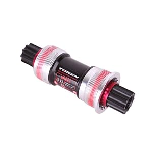 NEW TOKEN Sealed Bearing Triple Mountain Bike Cromo ISIS Drive Bottom Bracket, 68 73 x 113mm