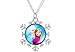 Frozen Inspired BUBBLE Bath Bomb with Surprise Frozen Necklace Inside