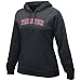 Nike Texas Tech Red Raiders Ladies Black Arch Lettering Fleece Hoody Sweatshirt