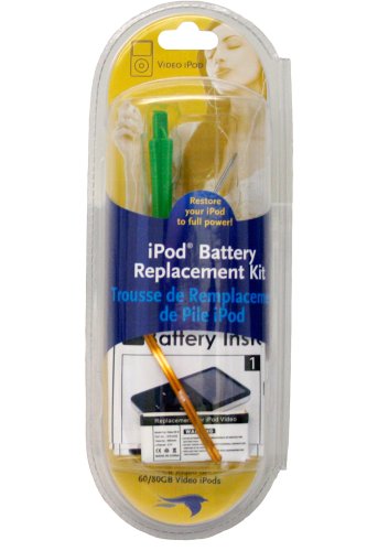 Blue Raven Replacement Battery Kit for iPod 5G (60 GB and 80 GB)