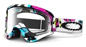 Oakley O-Frame MX Goggles with Clear Lens (White, One Size) : Amazon.com : Automotive