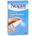 Special Pack of 5 3M PERSONAL AND HEALTH CARE 78498 Nexcare No Sting Liquid Bandage Spray - 0.6...