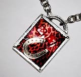 Classic Hardware Story Box Necklace Leopard Luck by 