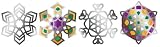 Roylco Snowflake Stained Glass Frames – 7 x 8 Inches – Pack of 24 thumbnail