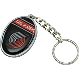 NBA Portland Trail Blazers Oval Keychain