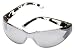 Body Glove 90215 V-Line High Impact Safety Glasses, Black Frame, Smoke Mirror Lens