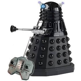 DR WHO 18" XL VOICE INTERACTIVE DALEK- black NEW