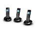 BT Graphite 2100 Trio DECT Digital Cordless Phone - Black