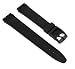 Minott Ersatzband Uhrenarmband Kunststoff Band für Swatch 17mm Schwarz 203901710