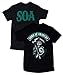 Sons Of Anarchy Ireland Irish Shamrock Reaper Adult T-Shirt