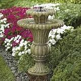 Trentino Two-tier Solar Fountain