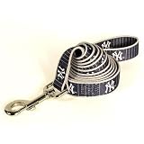 MLB Dog Leash #2 Team: New York Yankees, Size: 0.63" W x 72" D