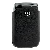 Original OEM Black Leather Pouch Pocket Case for AT&T BlackBerry Torch 9800 ....