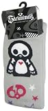 Socks - Skelanimals - Penguin Pen w/ Skull/Stars Knee Socks