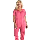 Vanity Fair Short Sleeve Pajama Set