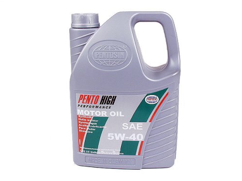 Pentosin 1025AMZ9434 High Performance 5W 40 Fully Synthetic Motor Oil 5 Liter