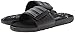 adidas Performance Men's Adissage Comfort Sandal,Black/Iron Metallic Grey/Black,11 M US