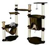 Cat Scratching Tree Cat s Empire LUXOR 48.4   in brown #33375