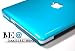 IVEA AQUA BLUE Crystal Clip on See Thru Hard Case Cover for New Macbook Pro 13" 13.3" Inch Aluminum Unibody image 5