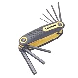 Fold Hex Key Wrench, CRV and MM - 8 Piece