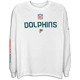 Dolphins Reebok Men's NFL Wingman LS Tee