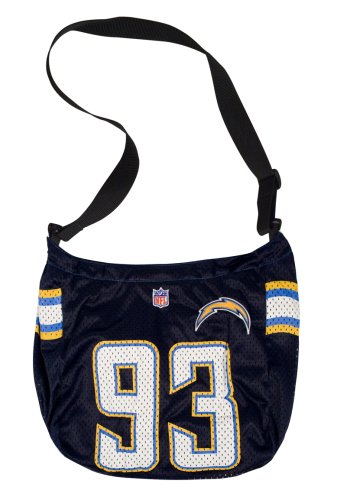 San Diego Chargers Castillo Jersey Tote Bag (15