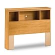 Billy Collection Bookcase Headboard in Florence Maple Finish By South Shore Furniture