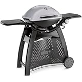 barbecue gaz weber q300 housse 6553 plancha 6506