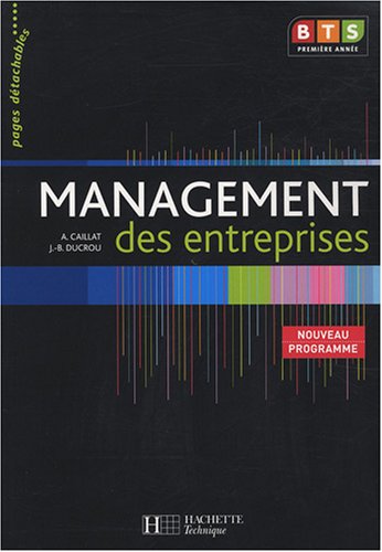Management des entreprises BTS 1e ann�e