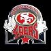 San Francisco 49ers Pin - NFL Football Fan Shop Sports Team Merchandise