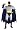 Adult Muscle Chest The Batman Costume - Mens Small