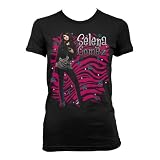 SELENA GOMEZ T-SHIRTS - OFFICIAL *YOUTH SIZES!!!* SELENA GOMEZ BLACK ZEBRA GIRLY TEE - ALEX RUSSO SHIRTS - WIZARDS OF WAVERLY PLACE,