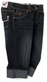 YMI Jeanswear Girls 7-16 YMI New Basic City Of Angeles Capri