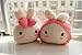 easytrade 1 Pair Cute Lovely Plush Rabbit Car Auto Headrest Head Pillow Seat Neck