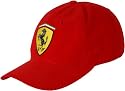 Ferrari Red Stripe Fitted Cap