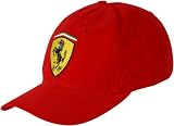 Classic Ferrari Shield Cap - Red