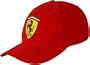 Ferrari Shield Cap Hat - Red