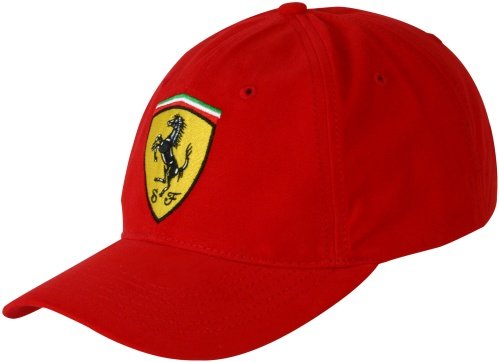 Classic Ferrari Shield Cap - Red
