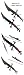 2 piece set Mercury II Full Tang Knife