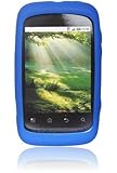 Motorola WX445 Citrus Silicone Skin Case - Blue