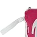 Logan + Lenora Classic Wet Bag - Medium Cloth Diaper Wet Bag - Beach, Pool, Gym Bag for Swimsuits or Wet Clothes - Made in USA -Waterproof (Pink Elephant)