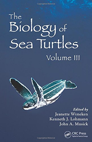 the biology of sea turtles volume iii crc marine biology series