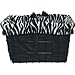 Basket Buddy Reversible Bike Basket Cover - Zebra, White