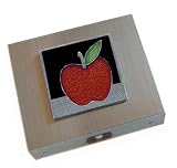 Red Apple Travel Jewelry Case