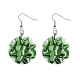 Christmas Green Bow Dangle Earrings Jewelry 1 inch Buttons 12456982 41xNxgudG3L. SL160 Christmas Green Bow Dangle Earrings Jewelry 1 inch Buttons 12456982