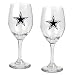 Dallas Cowboys 2 Piece NFL Wine Glass Set