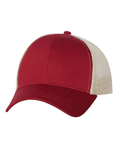 Econscious - Trucker Cap - 7070 - Adjustable - Red/ Oyster