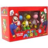 41xO%2BXhNctL. SL160  Super Mario Brothers Master Replicas Nintendo Limited Edition Yoshi 3Pack Blue, Yellow Pink