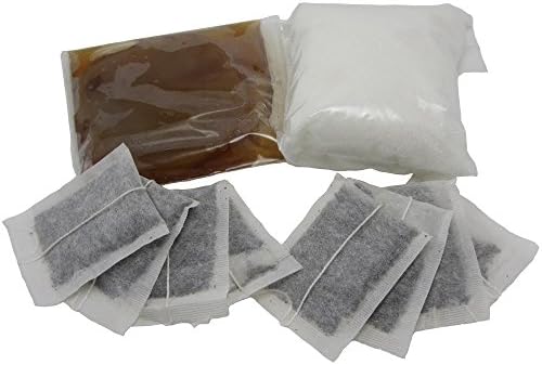 Dew of Heaven Scoby and Organic Ingredients Kit - Fresh Ingredients Ready When You Need Them - Includes Four Inch Starter Culture, Eight Unflavored Tea Bags, a Cup of Sugar, and Starter Tea